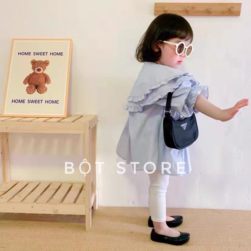 Giày búp bê phong cách Hàn Quốc siêu mềm cho bé cao cấp