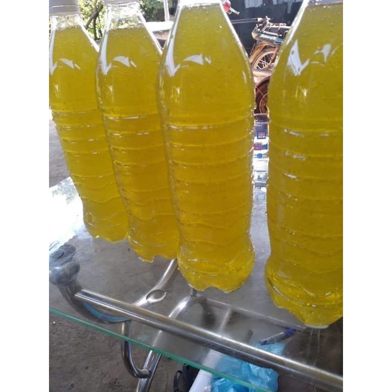 Mật ong hoa bạc hà chuẩn xịn chai 1 lít