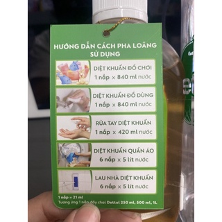 DUNG DỊCH DIỆT KHUẨN DETTOL 250ml