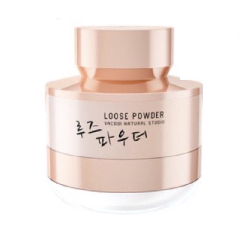 Phấn Phủ Bột Siêu Mịn Kiềm Dầu Vacosi Natural Studio Loose Powder