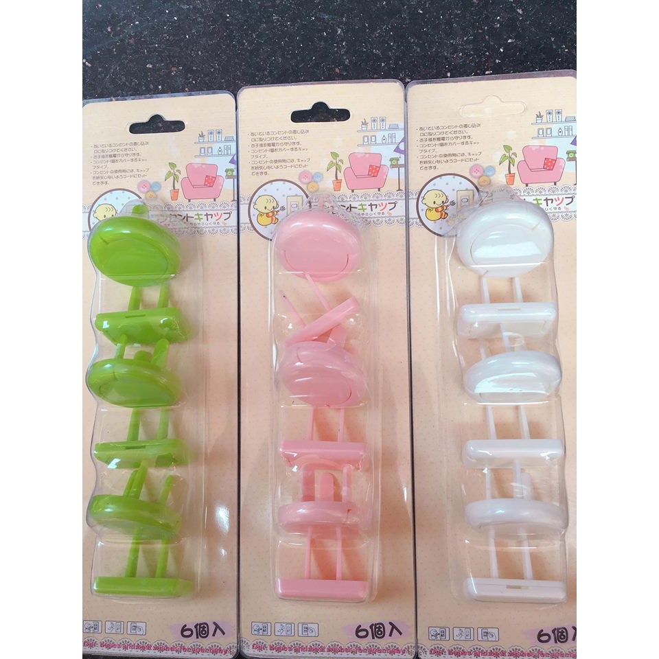 SET 6 NÚT BỊT Ổ ĐIỆN AN TOÀN CHO TRẺ