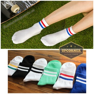 Tất vớ thể thao 2 sọc cho nữ