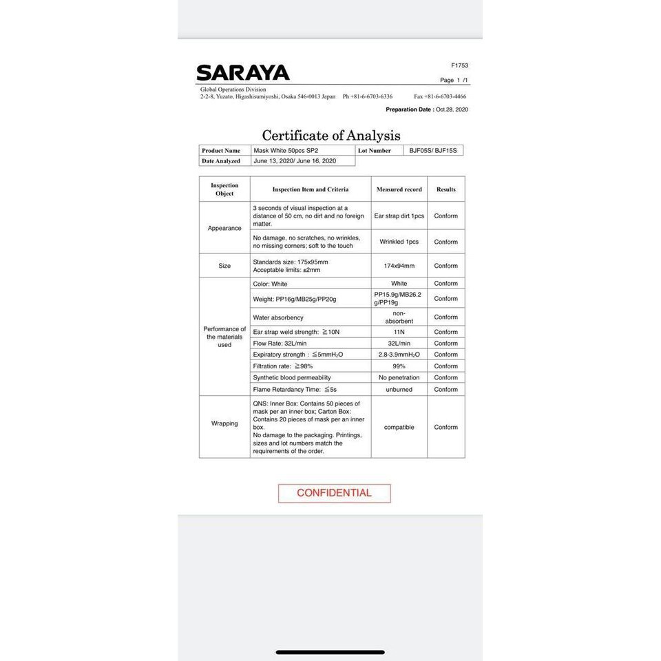 SALE SỐC - Khẩu trang Y Tế 3 lớp Nhật Bản - Saray SP2 50 cái/hộp | BigBuy360 - bigbuy360.vn