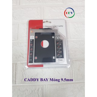 Caddy Bay SATA 3.0 9.5mm Gắn Thêm Ổ Cứng Cho Laptop Qua Khay CD/DVD