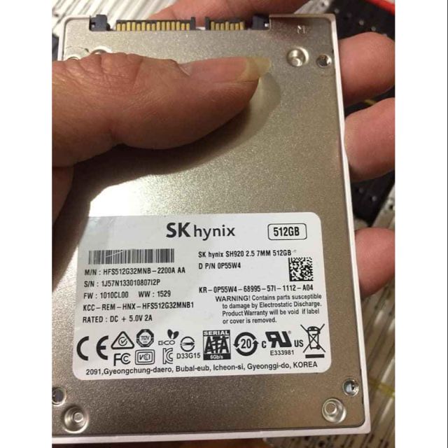 Ssd 2.5 SK hynix 512G