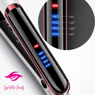 Máy ép duỗi tóc, là tóc, uốn xoăn tóc Hàn Quốc cao cấp [2 in 1]