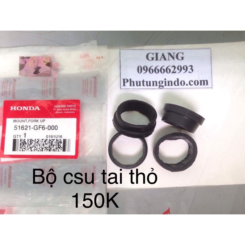 Cao su tai thỏ Honda Win 100 chính hãng Honda Indonesia