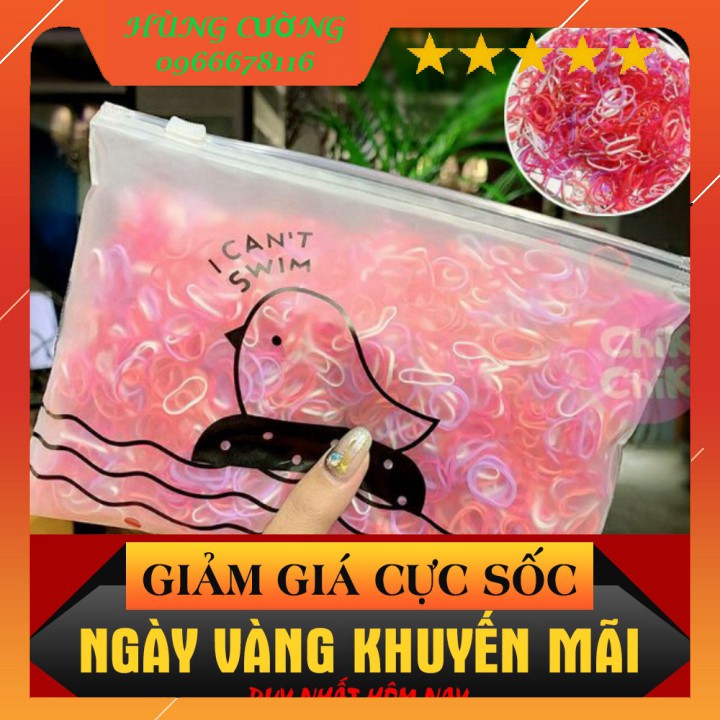 Gói chun buộc tóc 1000 sợi