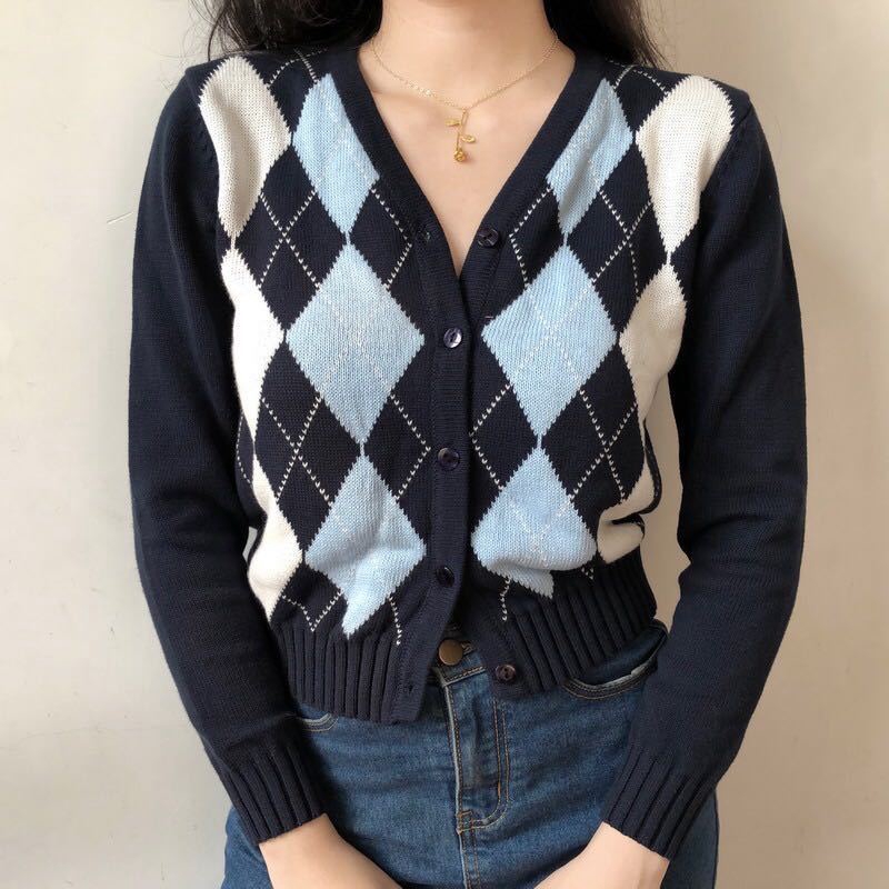 Áo Khoác Cardigan Dệt Kim Tay Dài Thiết Kế Đơn Giản Hợp Thời Trang