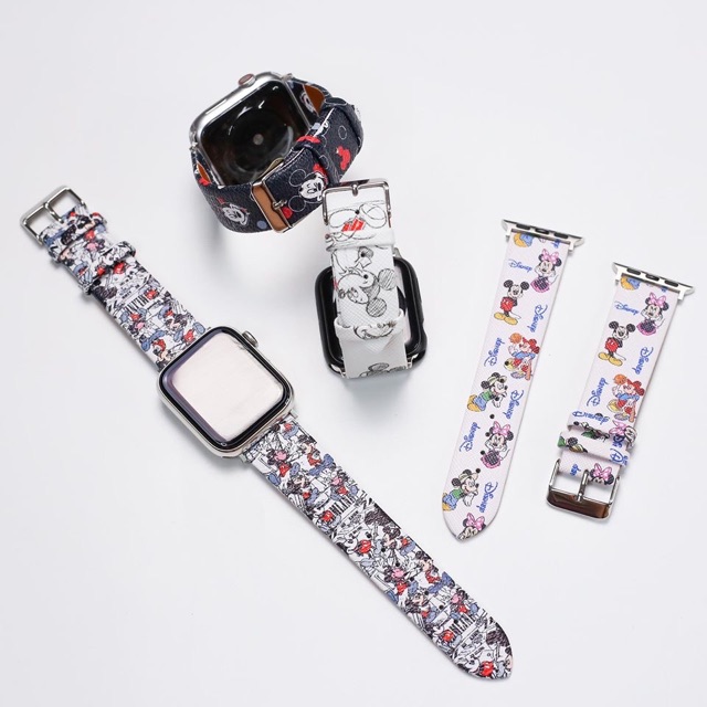 DÂY DA IN HOẠ TIẾT DISNEY DỄ THƯƠNG DÀNH CHO APPLE WATCH