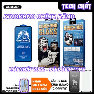 Siêu kính cường lực KingKong xanh VẪN VỠ NHƯ THƯỜNG nhưng iPhone được bảo vệ vì CỨNG và DÀY FULL BOX CHÍNH HÃNG WKdesign