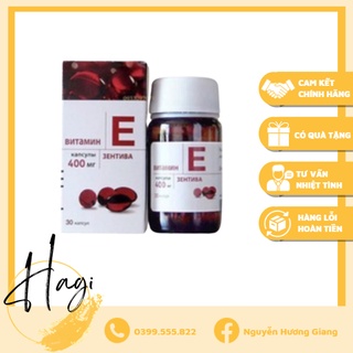 Viên uống Vitamin E 400mg Zentiva 30 viên Nga