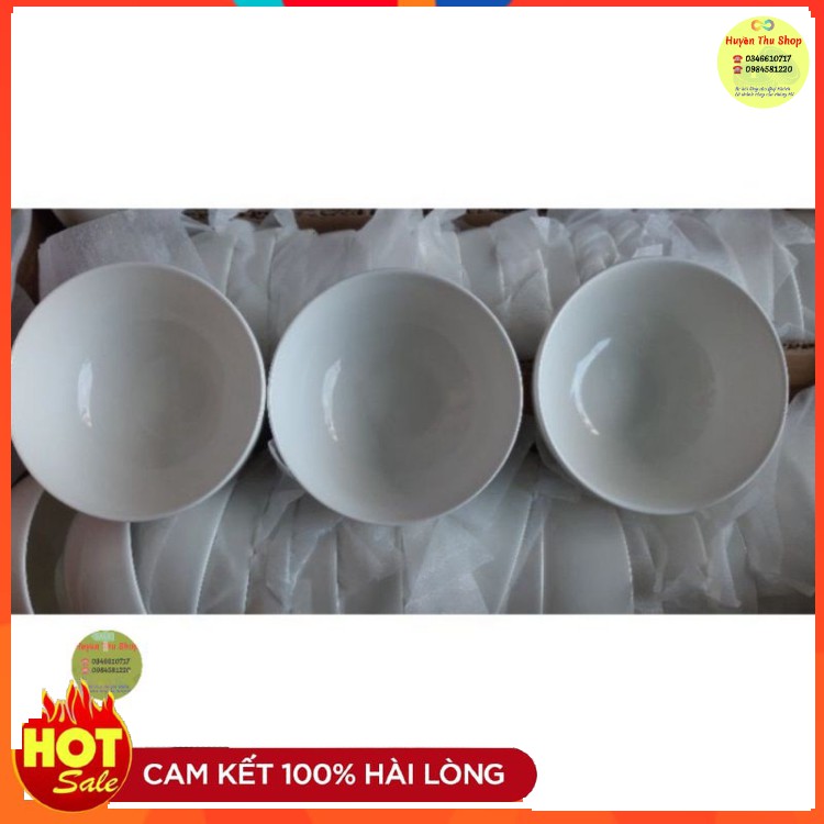 Combo 10 bát sứ ăn cơm hàng dày dặn
