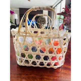 Mây tre- giỏ tre làn tre hộp tre mini size 15*20cm -tre hn