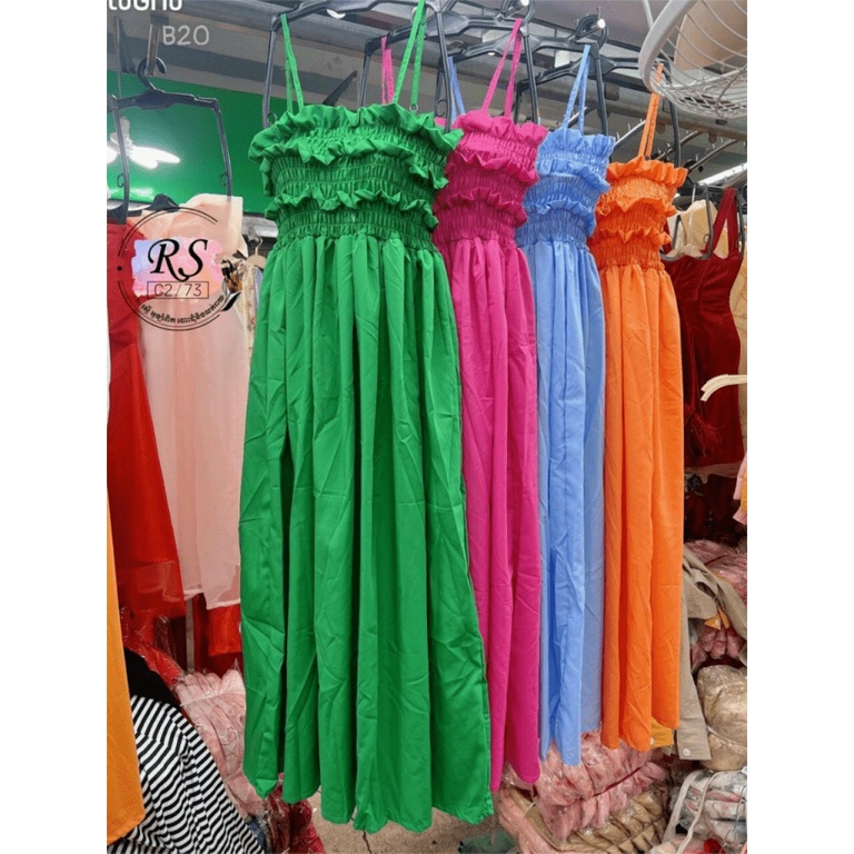 [HCM] Đầm maxi đi biển cho mùa hè dài siêu xinh xắn tôn dáng cực hot KME FASHION