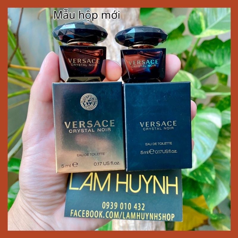 Nước hoa mini VERSACE CRYSTAL NOIR 5ml