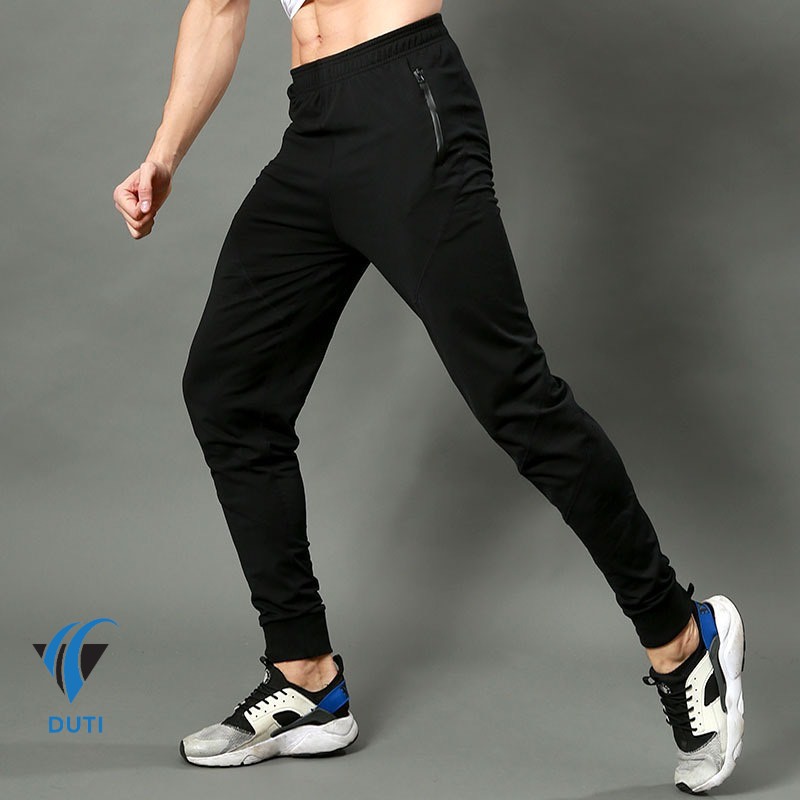 Quần jogger nam màu đen trơn phong cách thể thao Duti JGBK01 | BigBuy360 - bigbuy360.vn