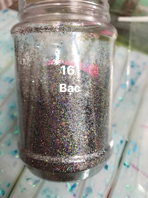 Gói kim tuyến trang trí resin