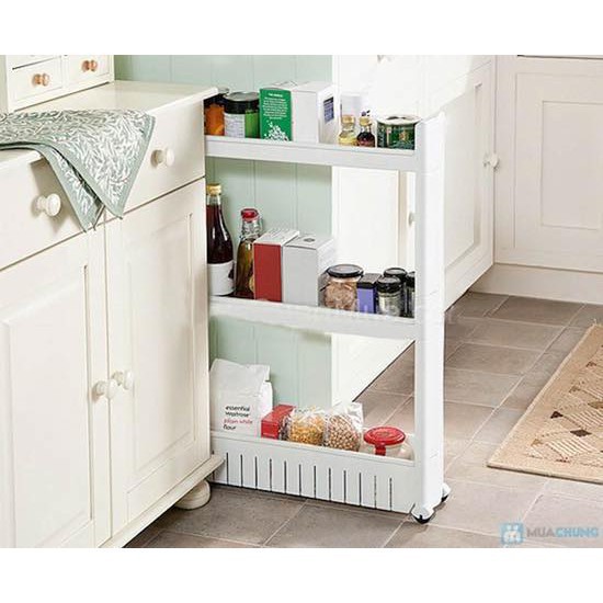 KỆ 3 TẦNG CÓ BÁNH XE CỰC TIỆN LỢI NHÉ