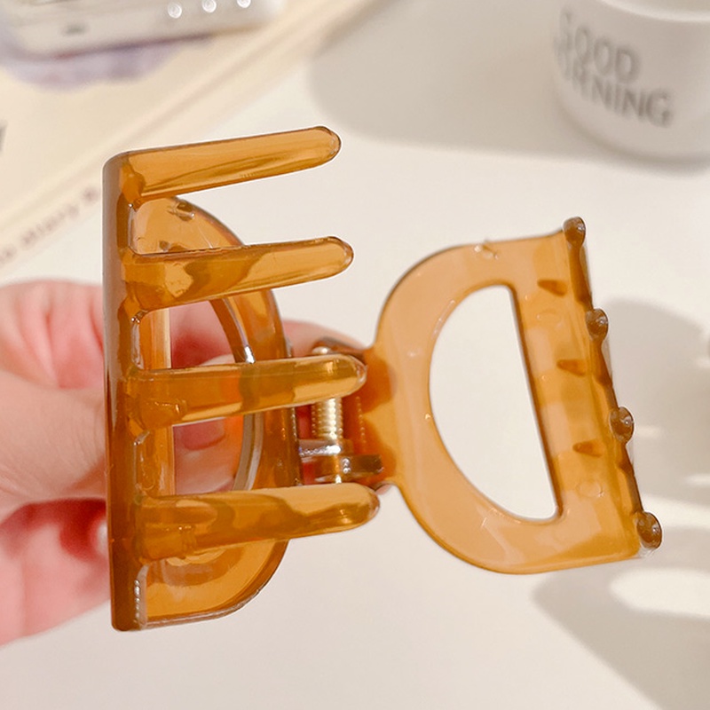 Kẹp Tóc Trong Suốt Nhỏ Nhắn Xinh Xắn Phong Cách Hàn Quốc