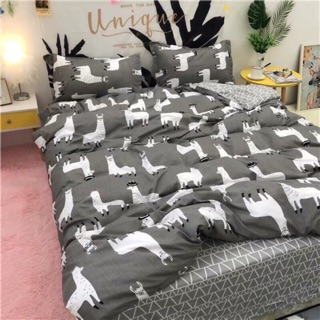 (GIÁ HỦY DIỆT) (GIÁ HỦY DIỆT) Chăn ga gối cotton poly - Mẫu cừu dolly