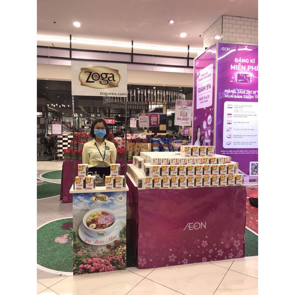 [MUA 2 TẶNG 1] Trà Dưỡng Nhan - Ngủ Ngon Zoga hộp 6g/12 gói - VIETANH TEA | BigBuy360 - bigbuy360.vn