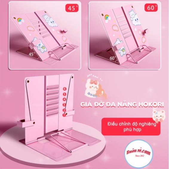 Giá đỡ Sách, Kẹp sách chống cận đa năng HoKoRi. ĐTBX