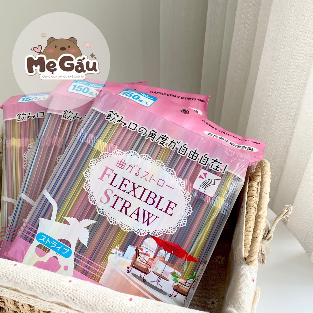 Set 150 Ống Hút Cho Bé