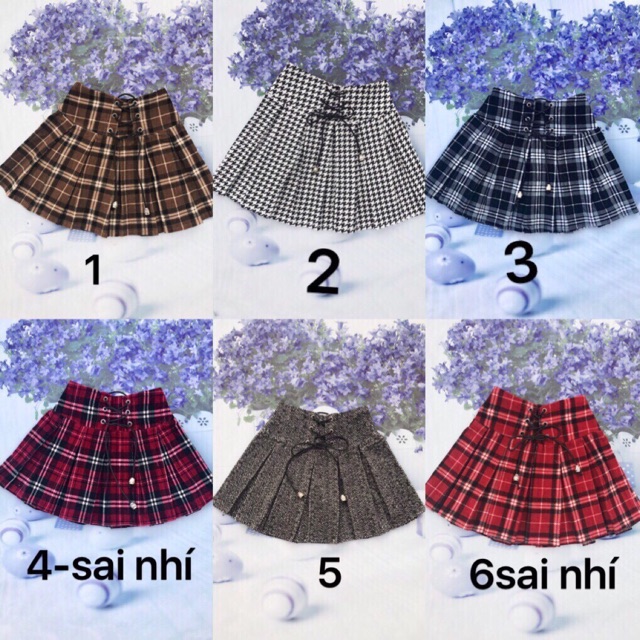 Chân váy cho bé gái