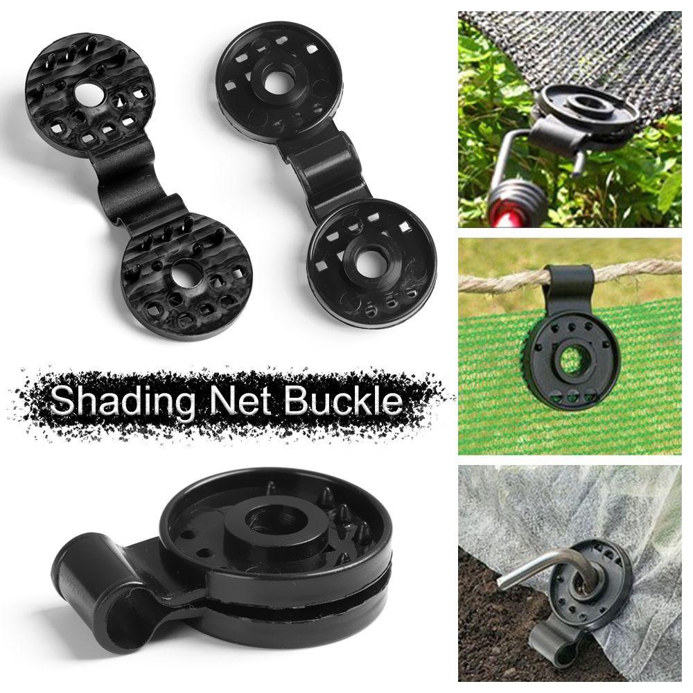 Set 50 Kẹp Tấm Lưới Che Nắng Chất Lượng Cao Màu Đen Cho Nhà Kính