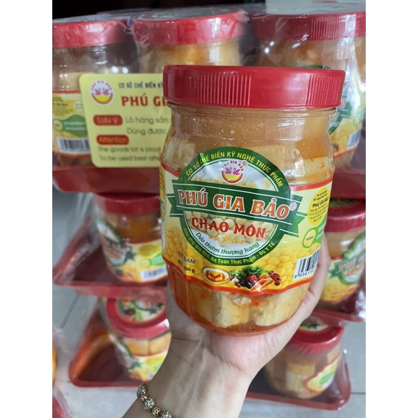 CHAO MÔN PHÚ GIA BẢO (HỦ LỚN 800Gr) KHÁCH HÃY Xem LƯU Ý Ở PHẦN MÔ TẢ TRƯỚC KHI ĐẶT HÀNG
