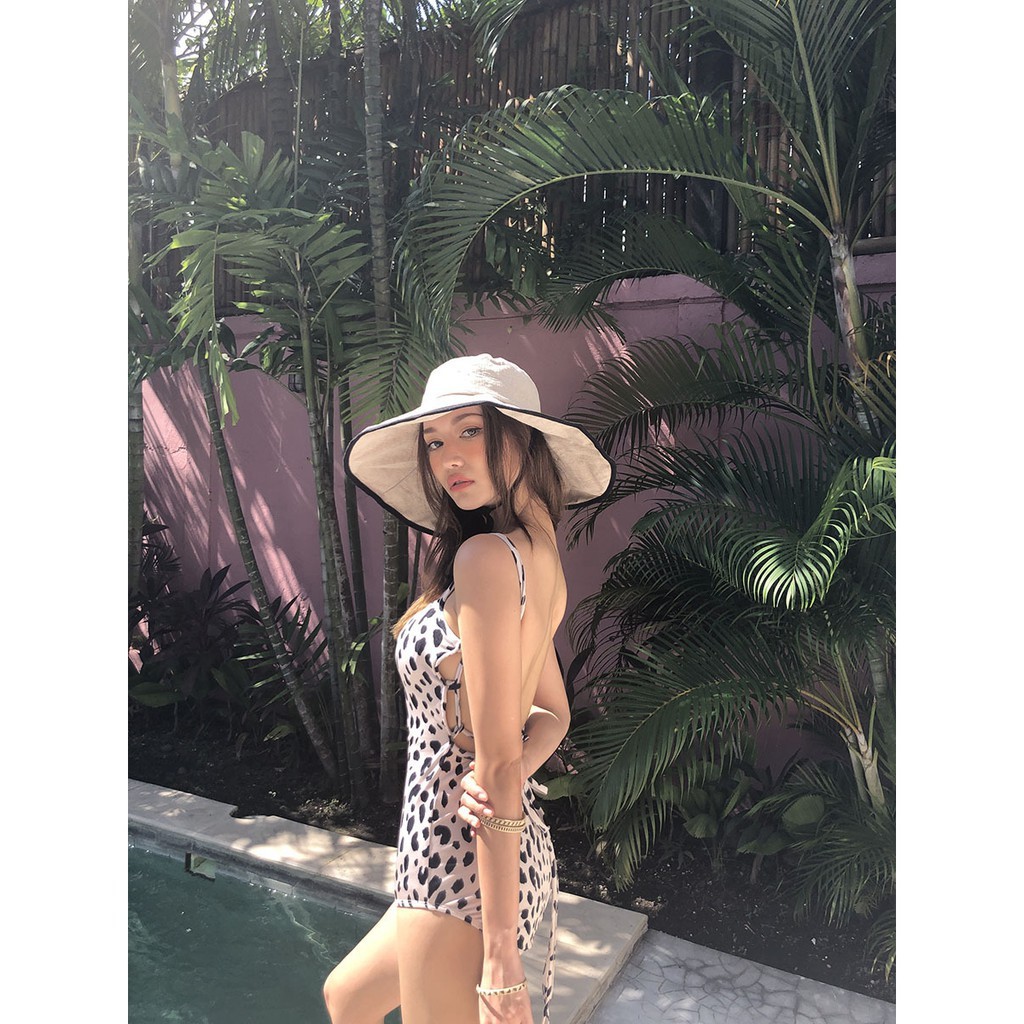 Bộ bikini đi biển 1 mảnh cao cấp đốm RM