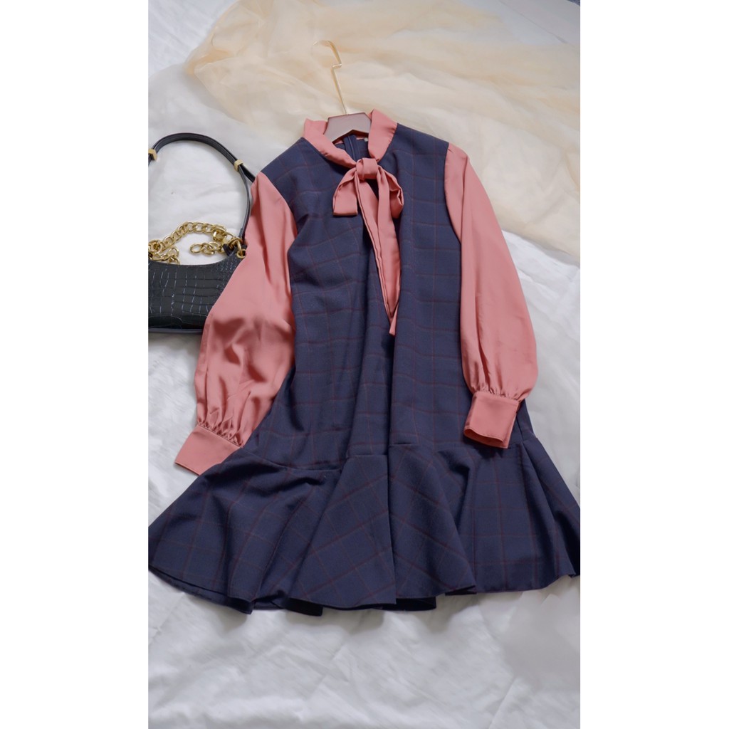 Đầm suông đuôi cá tay dài -LoveLy clothes