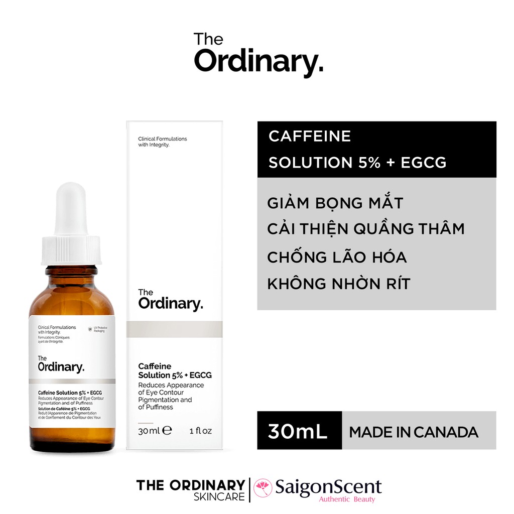 Tinh Chất The Ordinary Caffeine Solution 5% + EGCG ( 30mL )