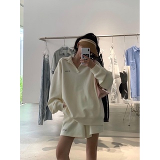 Bộ polo chất vải tổ ong mặc siêu thích ạ,thời trang thu đông dành chỗ nữ xinh lắm nha