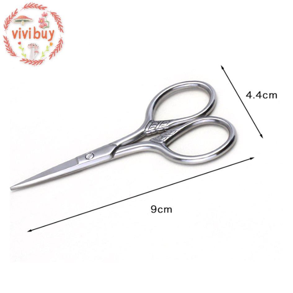 Kéo Cắt Tỉa Râu Bằng Thép Không Gỉ Bền Bỉ Dễ Dùng Dành Cho Nam
