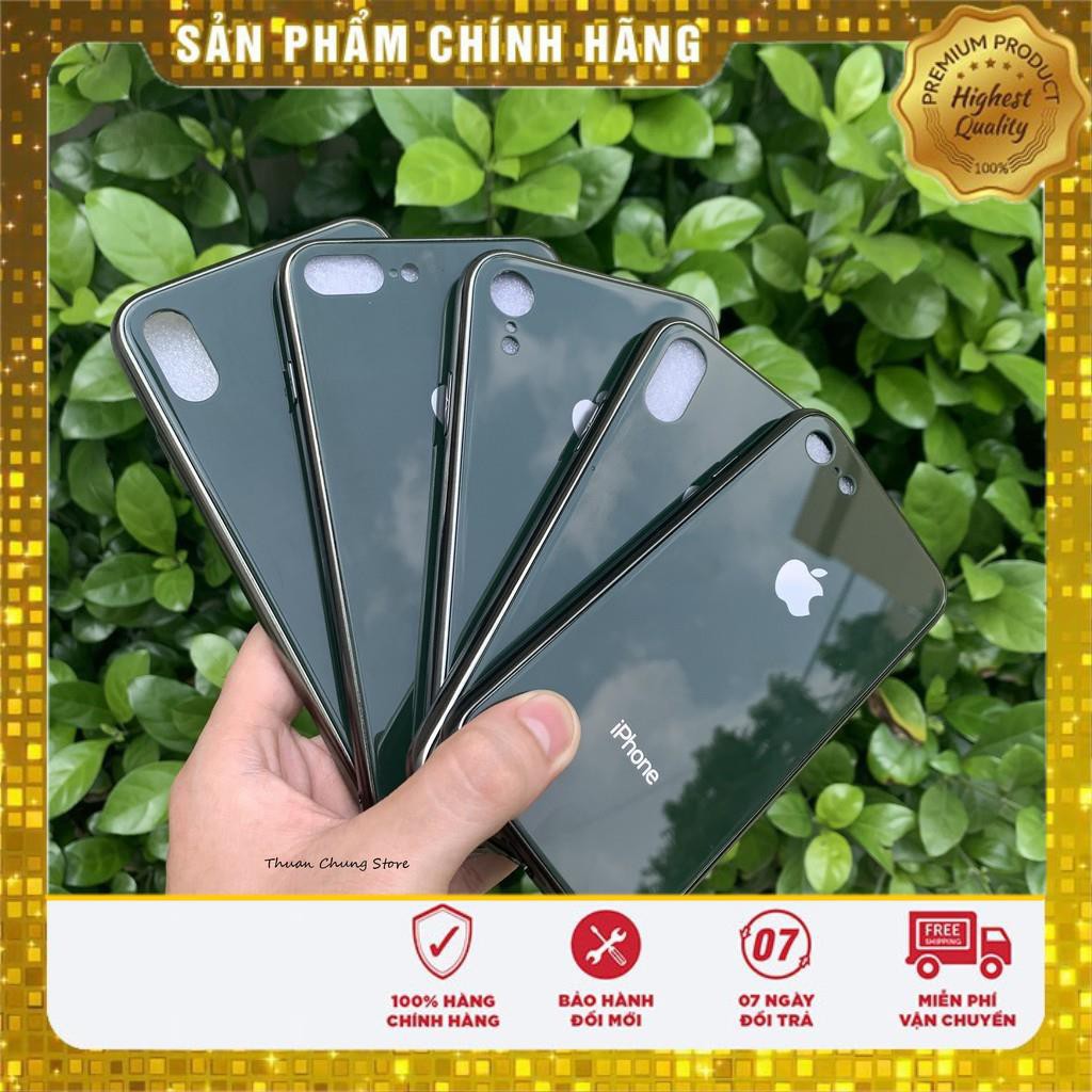 ( New Color MidNight Green) Ốp Gương Hojar kính cường lực Iphone 6,6s,6plus,6splus,7,7plus,8,8plus,X,11,11Pro,11 Pro max