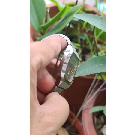 Đồng hồ nam quart máy nhật, size 35x 38, kính thường, dây inox, bảo hành 6 tháng