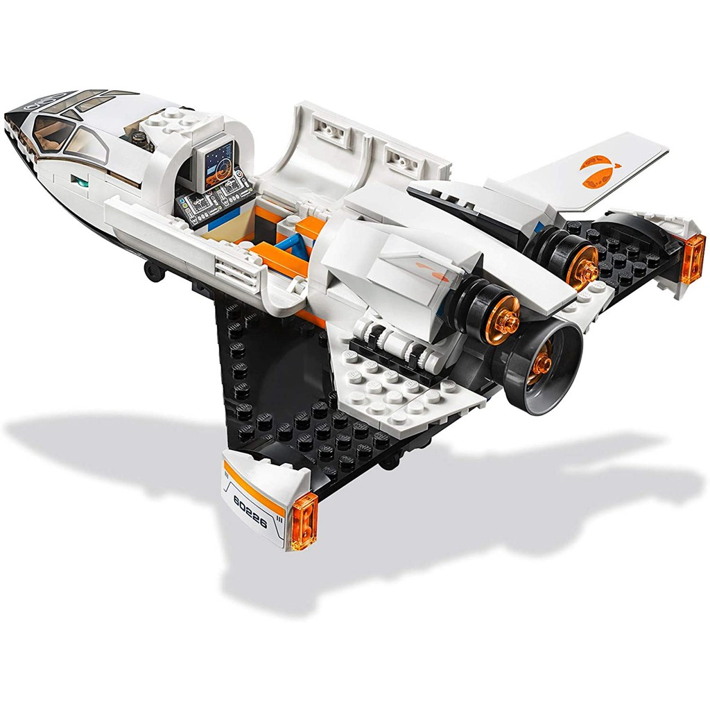 [LEGO CHÍNH HÃNG] 60226 - Tàu Con Thoi Thám Hiểm Sao Hỏa (LEGO City Mars Research Shuttle 60226) 273 Chi Tiết