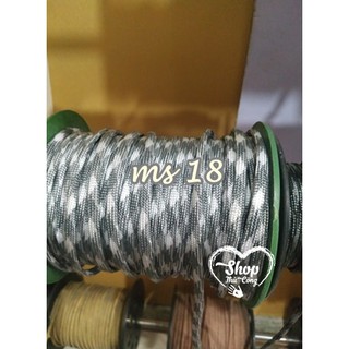 Dây paracord 4mm dẹt mã 18
