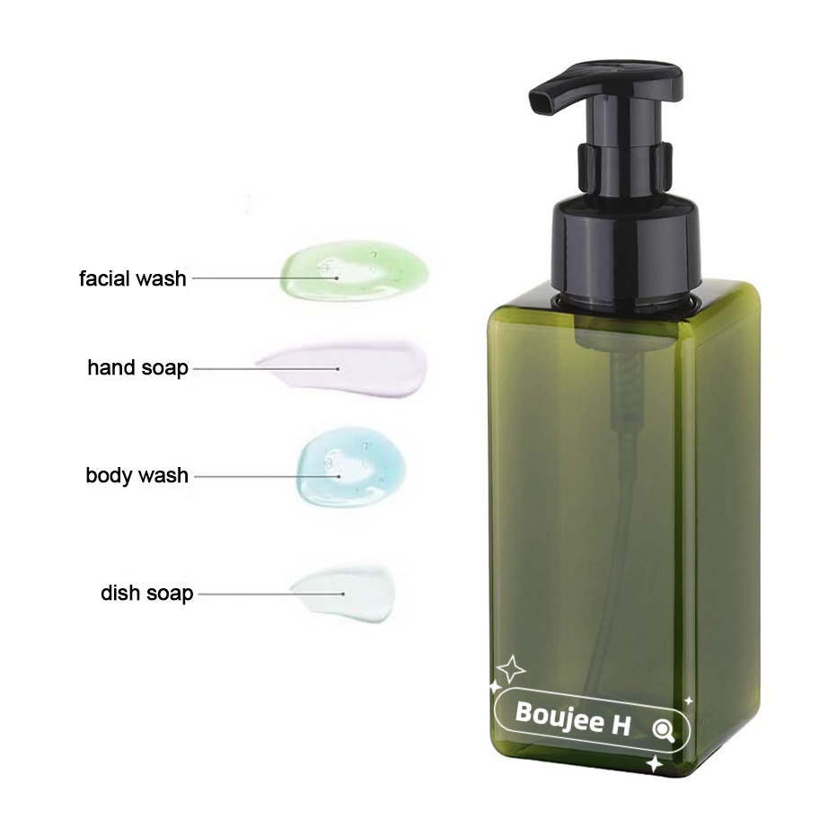 250 / 450ml Bình đựng xà phòng dạng vòi xịt , Bình chiết mỹ phẩm dạng vòi ấn dùng để chiết mỹ phẩm, dầu gội, sữa tắm, tiện dụng-Không có label