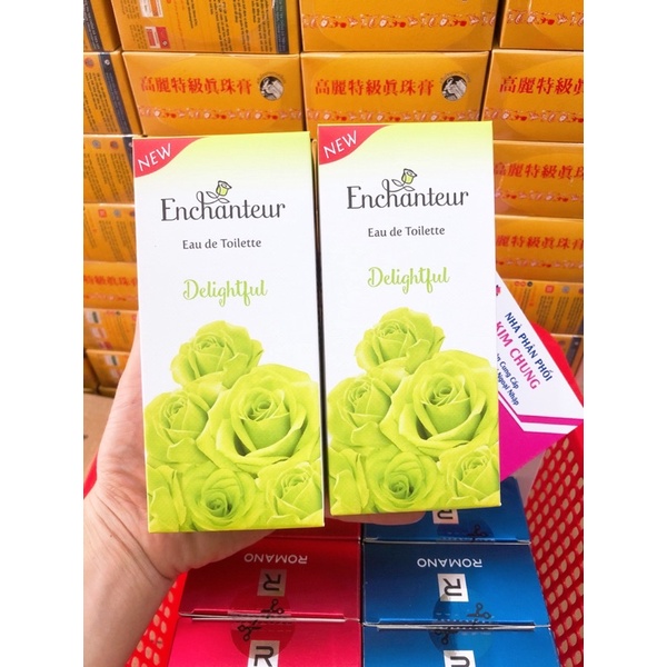 Nước hoa Enchanteur Eau de Toilette 50ml (Hương Charming, Delightful, Sensation)