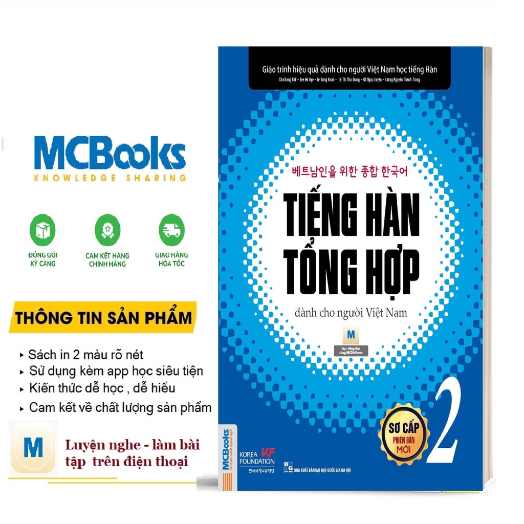 Sách - Tiếng Hàn Tổng Hợp Sơ Cấp Tập 2
