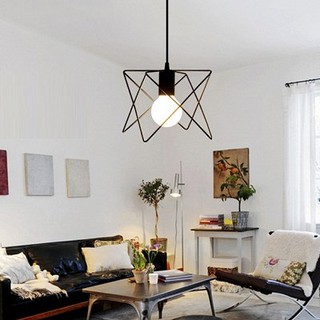 Đèn thả hình sao khung sắt tĩnh điện dùng bóng LED chuyên dụng