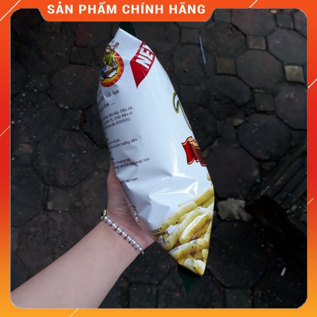 Bim Bim Snack Khoai Ttây JoJo Vị Tảo Biển gói 35/40g-Ăn Vặt Sumo Snack
