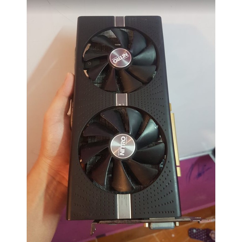 VGA RX 580 Sapphire Nitro + 4gb | BigBuy360 - bigbuy360.vn