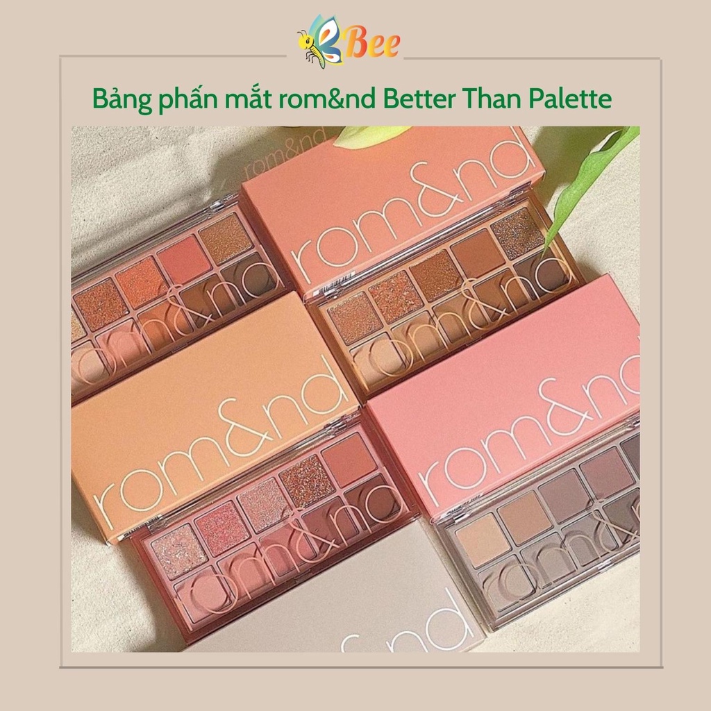 Bảng phấn mắt rom&nd Better Than Palette