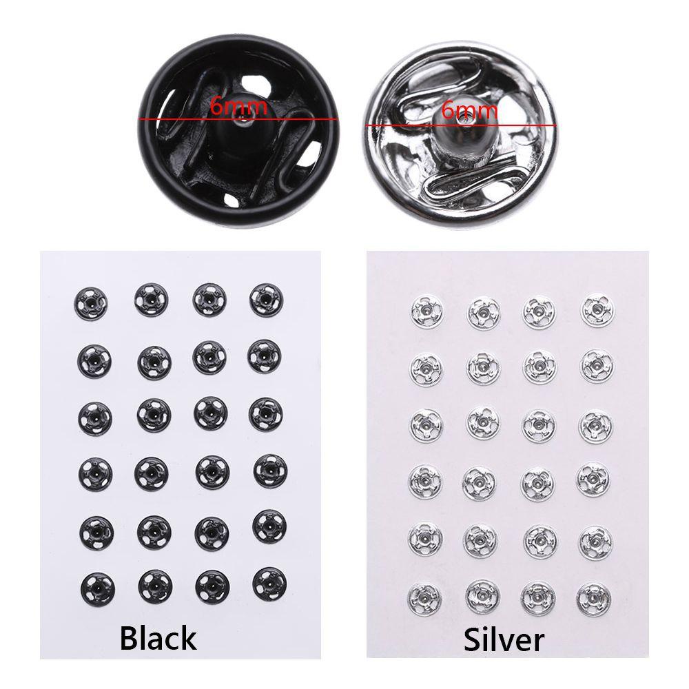 CLEVER Set 24 Nút Bấm Mini Dành Cho Quần Áo Búp Bê