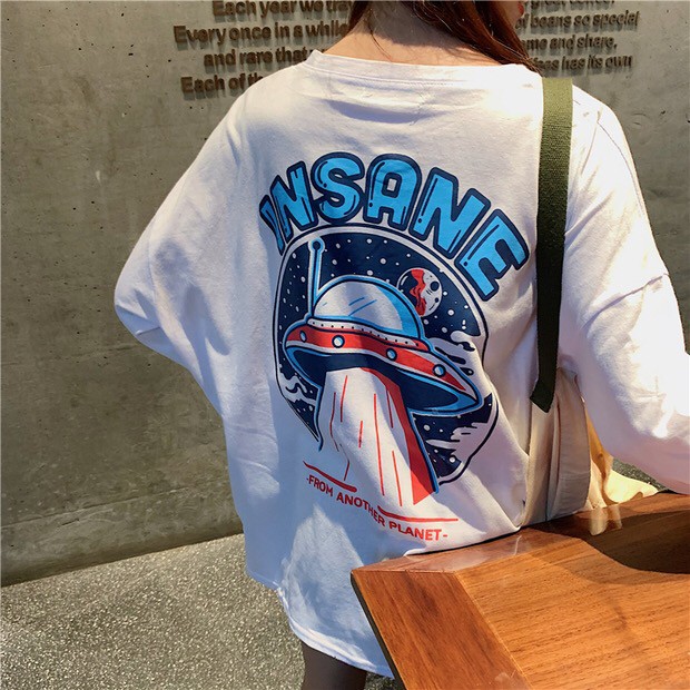 Áo Thun Tay Dài Unisex INSANE Form Rộng Ulzzang | BigBuy360 - bigbuy360.vn