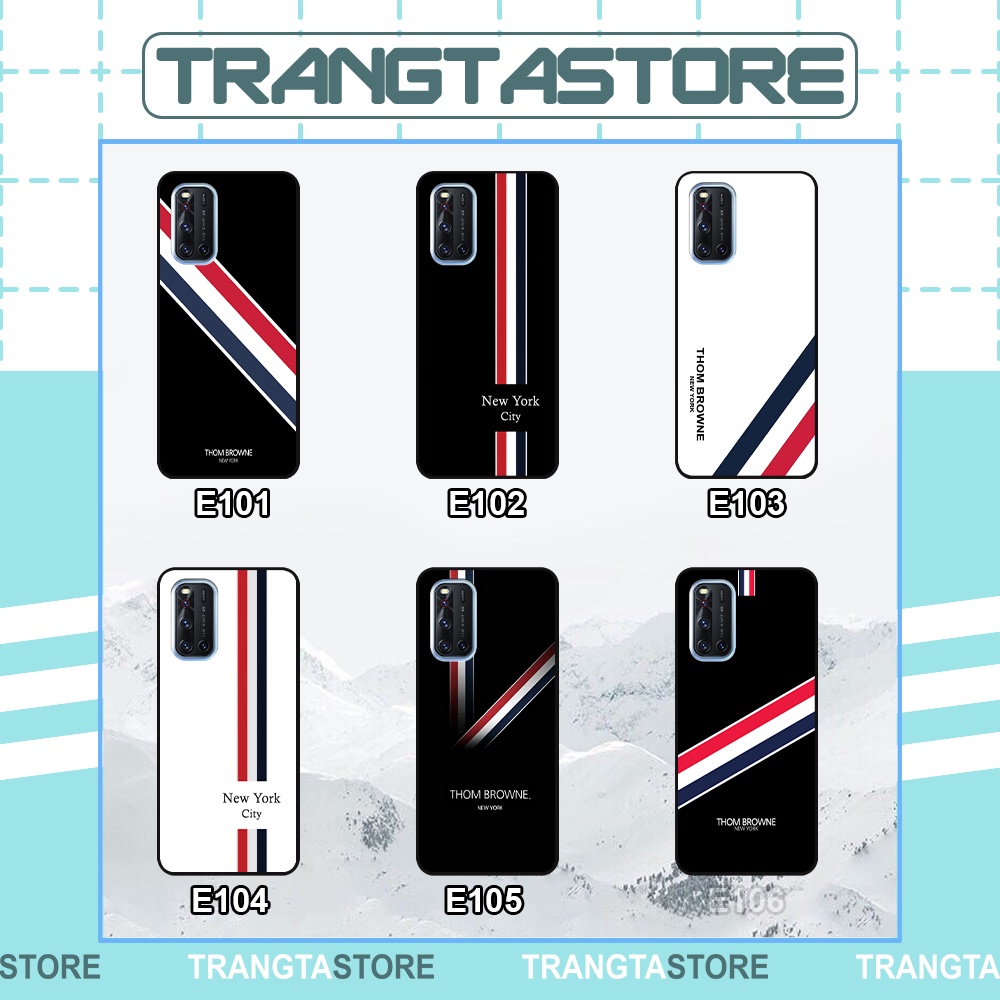 Ốp Vivo V19 in hình hoạt tiết thombrowne dễ thương siêu hot